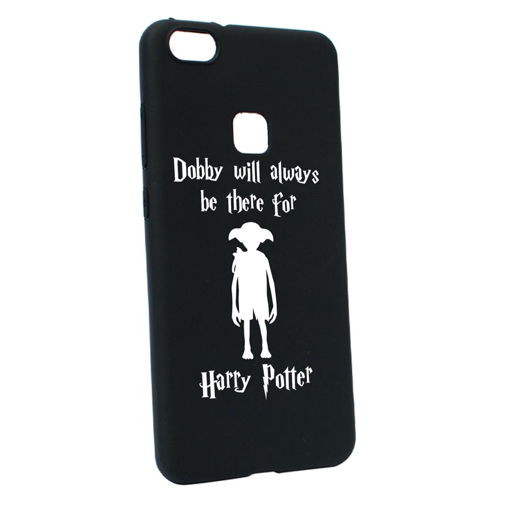 Husa Silicon Compatibila Cu Huawei P10 Lite, Dobby Will Always Be There, rezistenta la uzura, anti-alunecare, B859