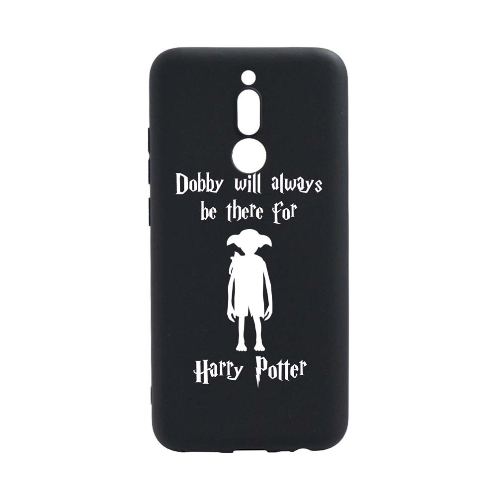 Husa Silicon Compatibila Cu Xiaomi Redmi 8, Dobby Will Always Be There, rezistenta la uzura, anti-alunecare, B859