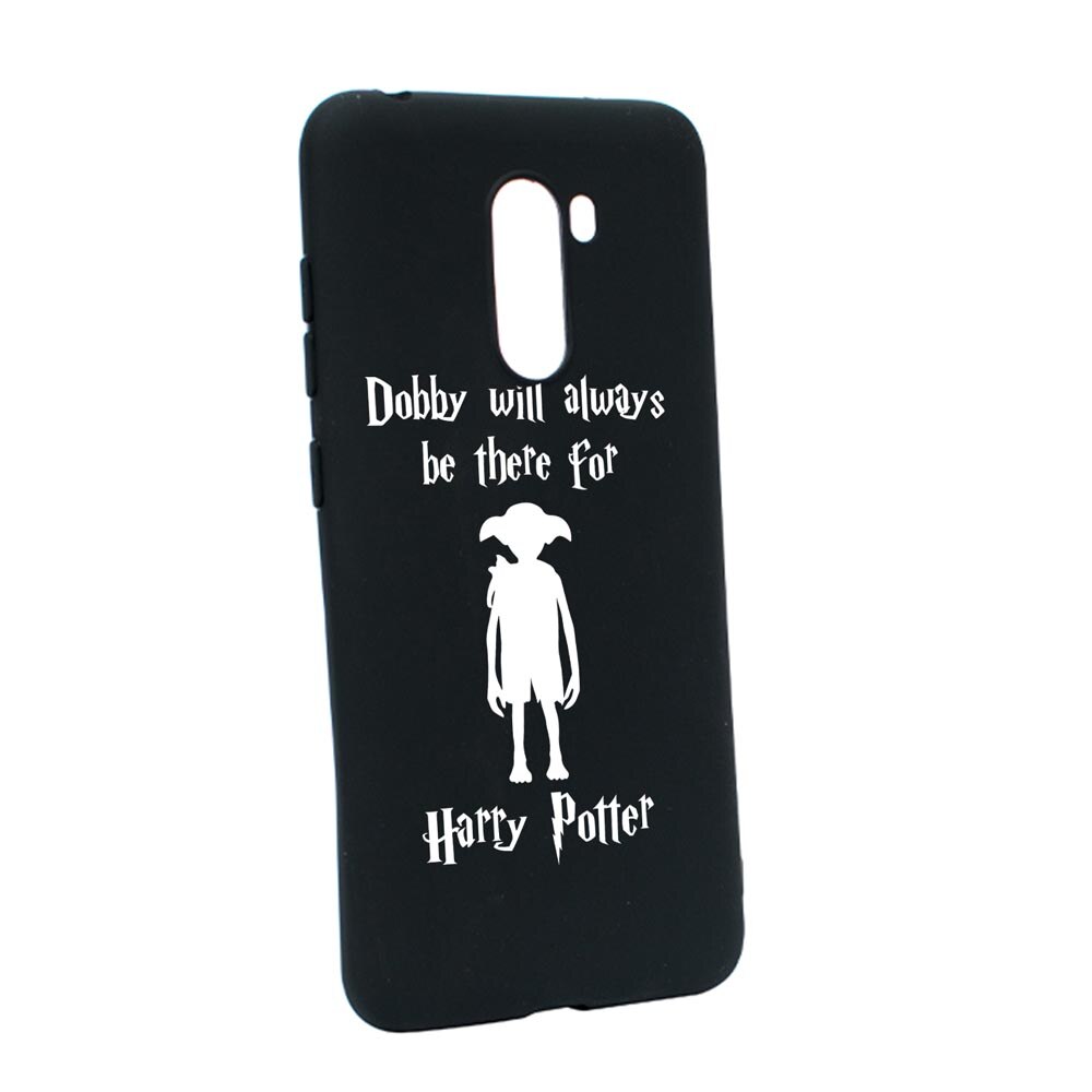 Husa Silicon Compatibila Cu Xiaomi PocoPhone F1, Dobby Will Always Be There, rezistenta la uzura, anti-alunecare, B859
