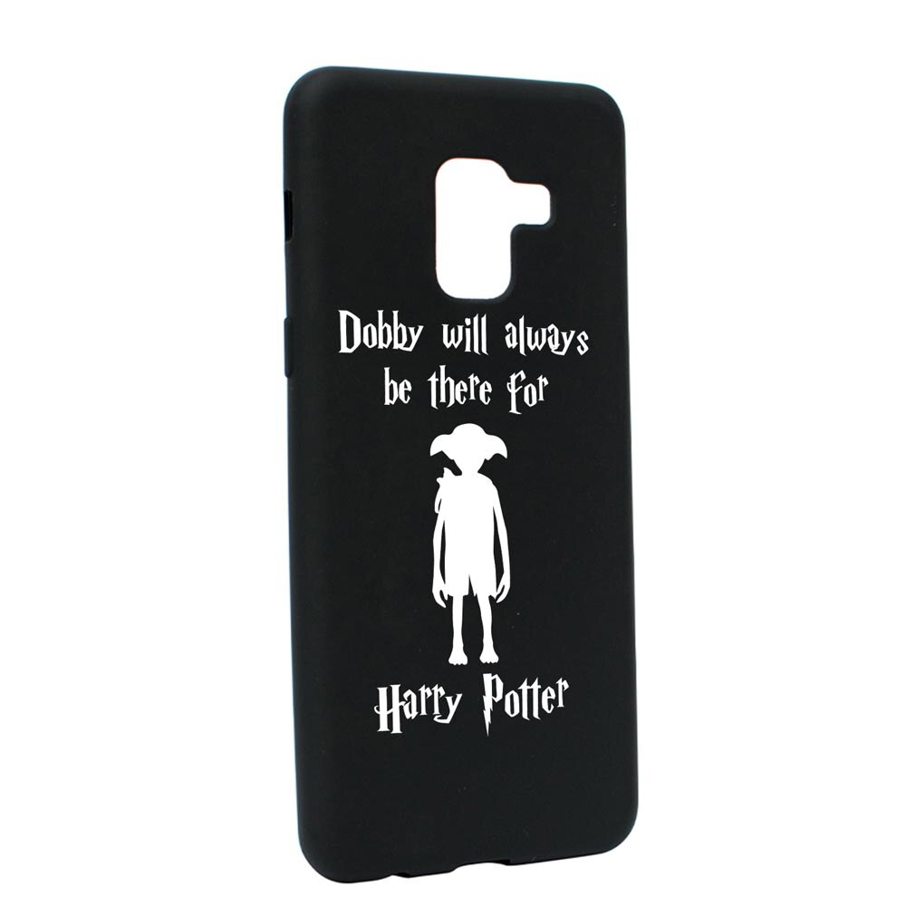 Husa Silicon Compatibila Cu Samsung Galaxy A5 2018, Dobby Will Always Be There, rezistenta la uzura, anti-alunecare, B859