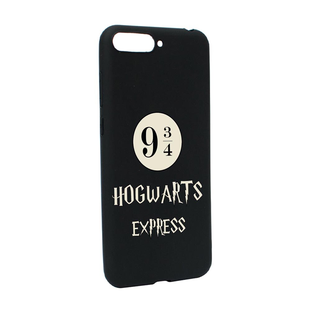 Husa Silicon Compatibila Cu Huawei Y6 2018 / Y6 Prime 2018, Hogwarts Express, rezistenta la uzura, anti-alunecare, B862