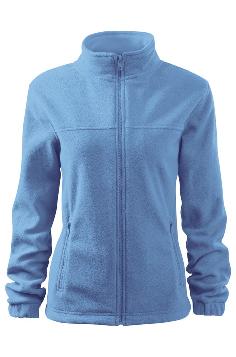 Jacheta fleece pentru dama Jacket, verde menta, Albastru azur