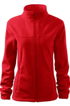 Jacheta fleece pentru dama Jacket, Rosu Jacheta fleece pentru dama Jacket, Rosu