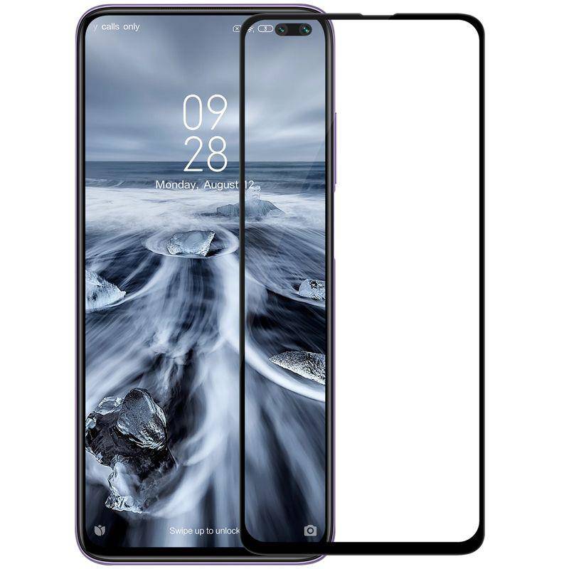 Folie de sticla Nillkin, Glass XD CP + MAX, Xiaomi Poco X2, Negru