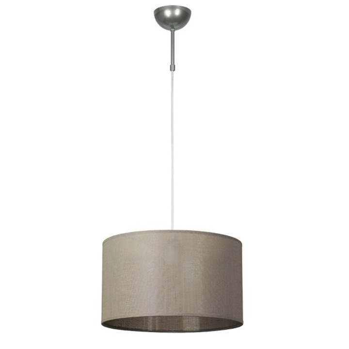 Пендел Lightstyle Камелот Пепел - Цилиндър ф350, 1xE27, Хром