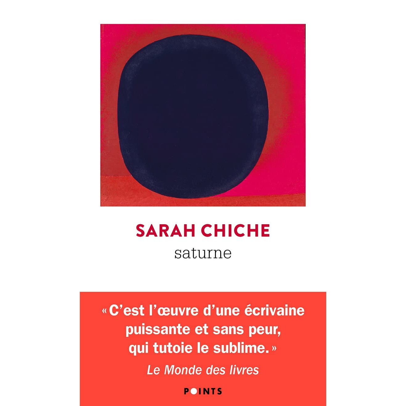 Saturne - Sarah Chiche, editia 2021