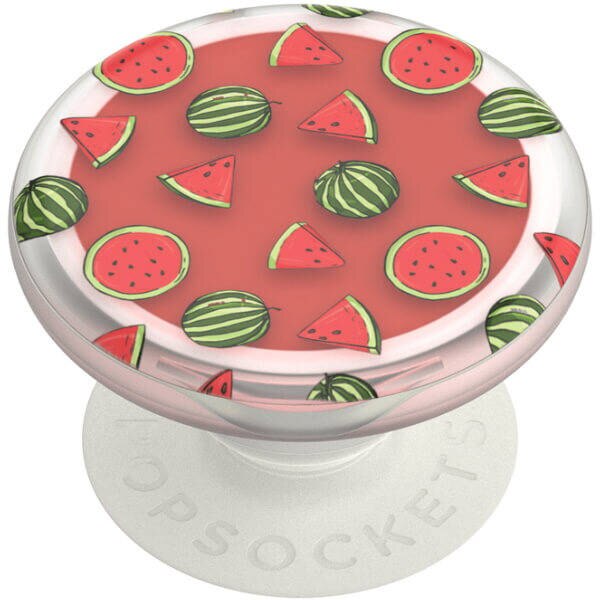 Maner Popsockets, PopGrip Lips Watermellionaire, Balsam de buze integrat, Multicolor