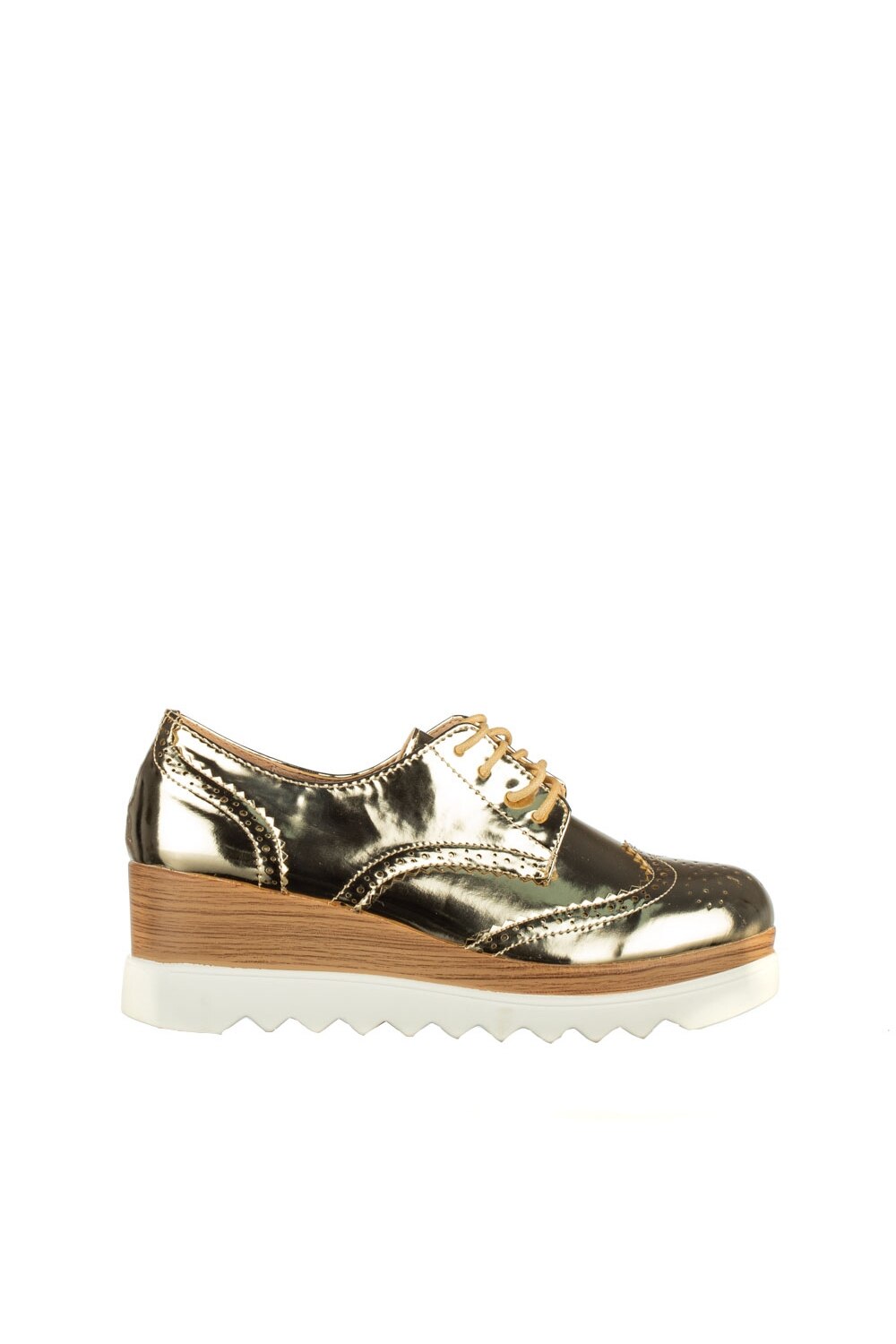 Pantofi casual dama Berna K, Auriu