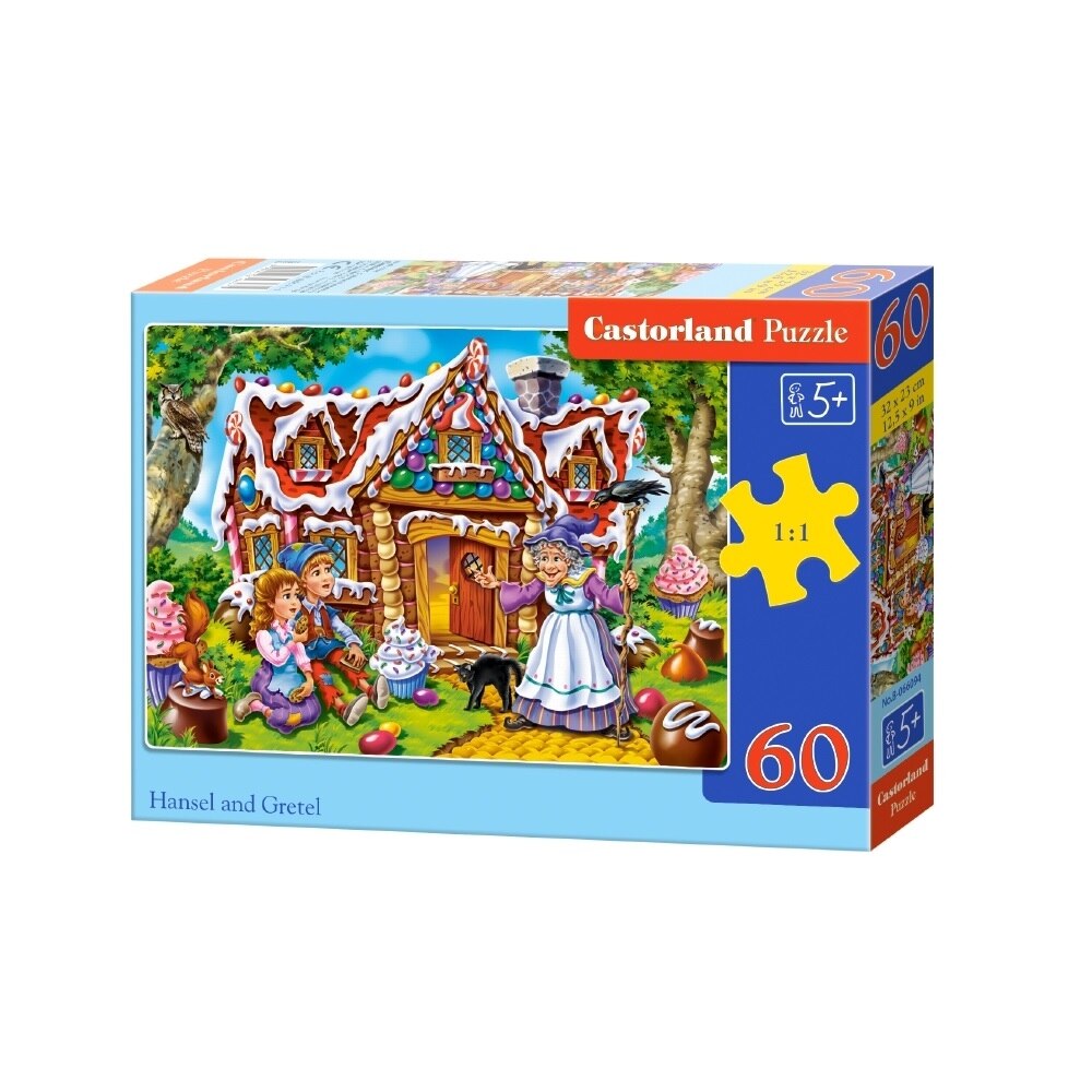 Puzzle din carton, Castorland, 60 piese
