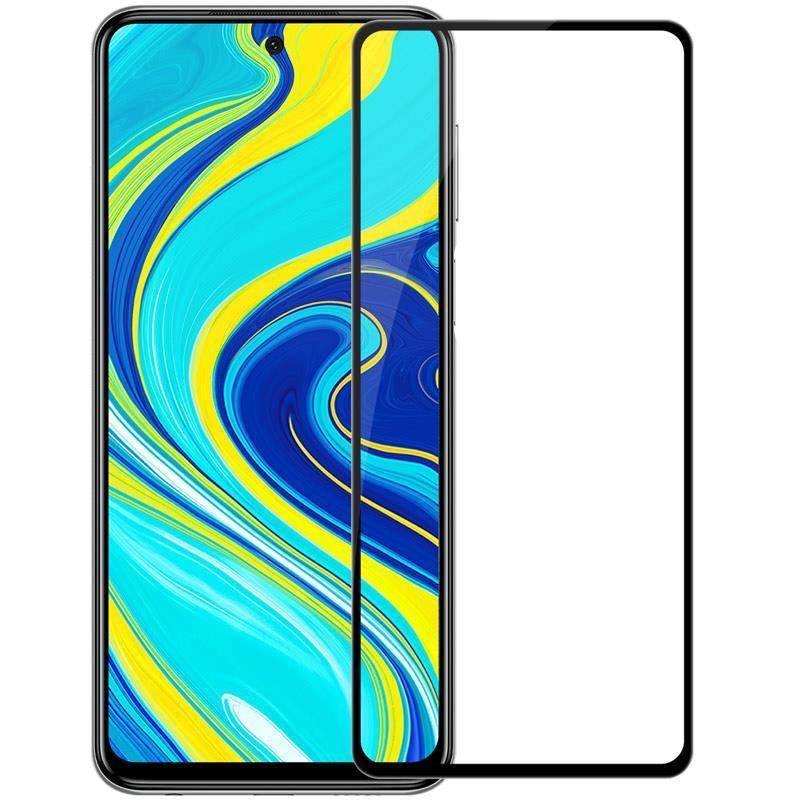 Folie de protectie Nillkin, Sticla, Glass XD CP + MAX Xiaomi Redmi Note 9 Pro, Negru