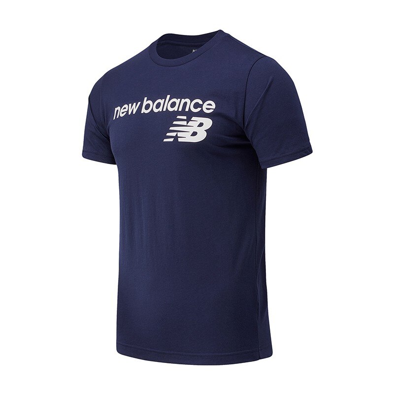 Tricou New Balance Classic Core MT03905PGM, Barbati, Bleumarin