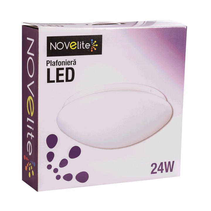 LED плафон 24W 6500K