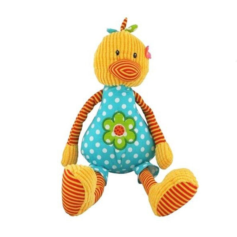 Jucarie de plus educationala cu zornaitoare Baby Mix Puisor SD-13DS0013, Multicolor