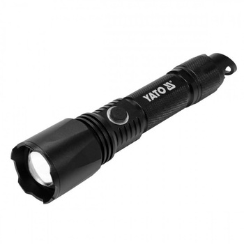 Lanterna cu led Yato YT-08559, 900 lm, IP64, USB, 10W, Aluminiu, Li-Ion Lanterna cu led Yato YT-08559, 900 lm, IP64, USB, 10W, Aluminiu, Li-Ion