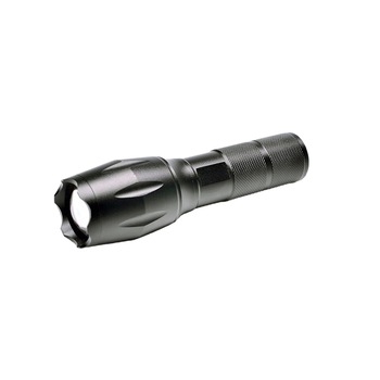 Lanterna LED zoom, 10W, 250 lm, baterie Li-Ion 18650, alimentare USB,135x35x28mm, Negru, TCL-BBL3476 Lanterna LED zoom, 10W, 250 lm, baterie Li-Ion 18650, alimentare USB,135x35x28mm, Negru, TCL-BBL3476