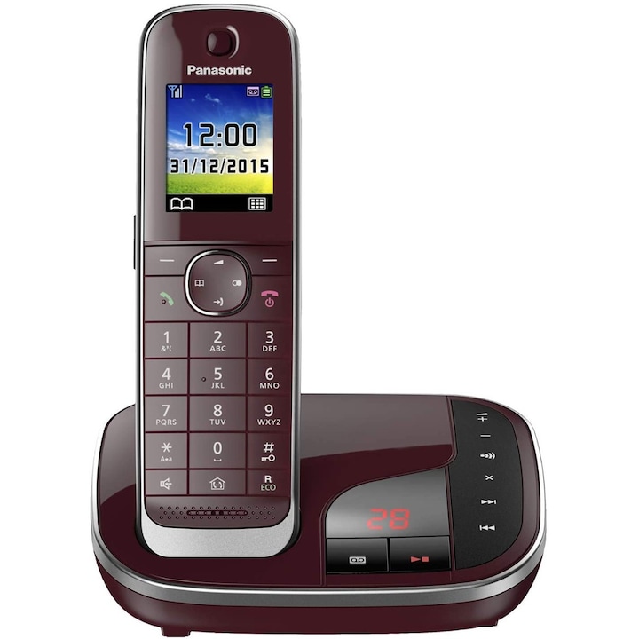 Panasonic KX-TGJ320GR 1.8", 120 csatorna vezeték nélküli barna asztali telefon