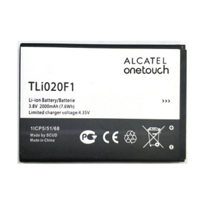 Alcatel TLi020F1 / TLi020F2 eredeti, gyári akkumulátor (2000mAh, Li-ion, Alcatel Pixi 4 5 OT-5010), Service Pack