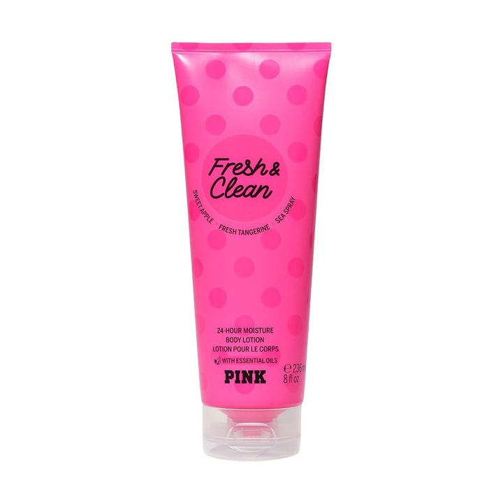 Victoria's Secret PINK Fresh & Clean testápoló, 236 ml