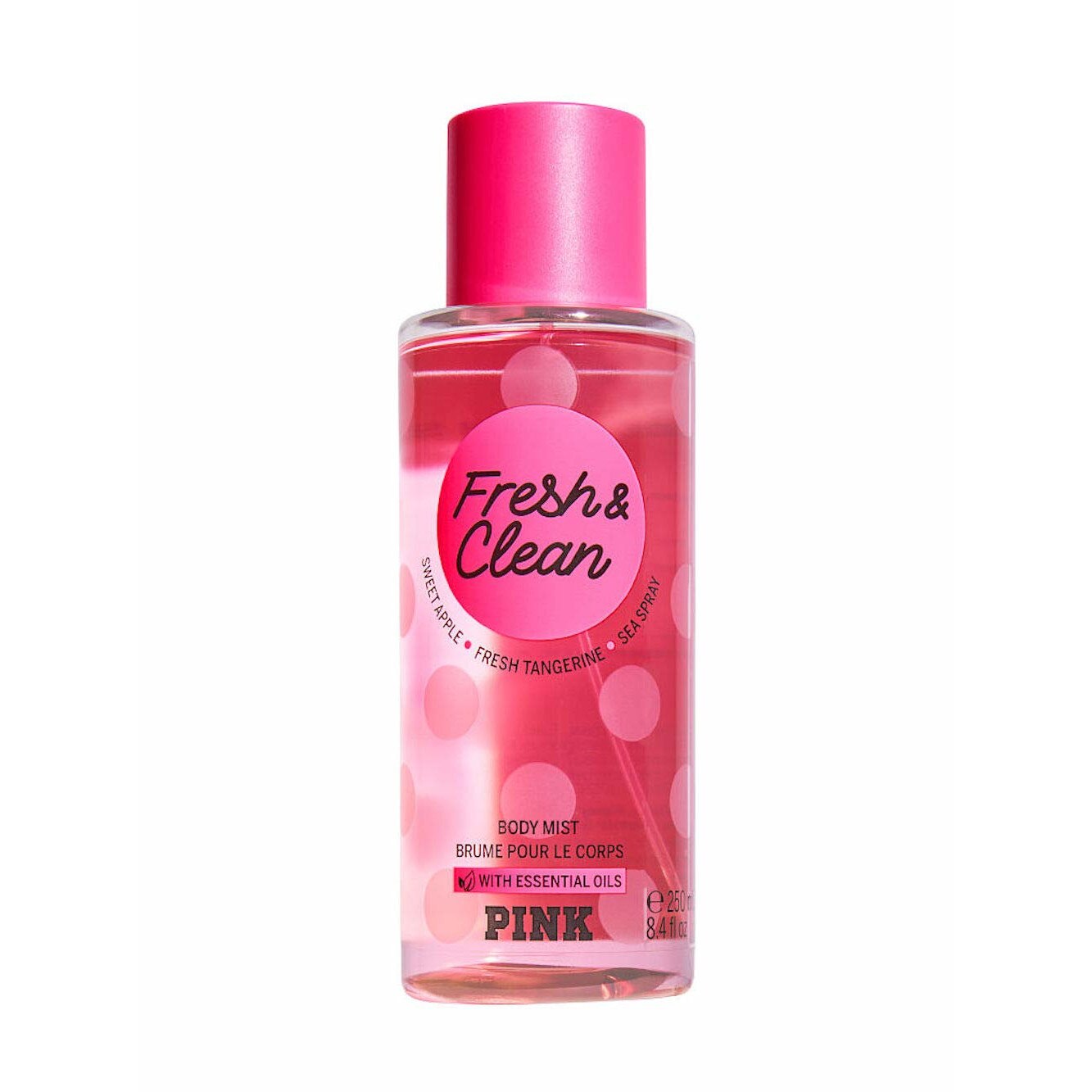 Spray De Corp, Fresh Clean, Victoria's Secret, PINK, 250 ml
