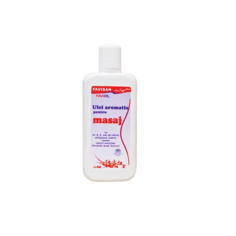Ulei aromatic pentru masaj, Favisan,125 ml