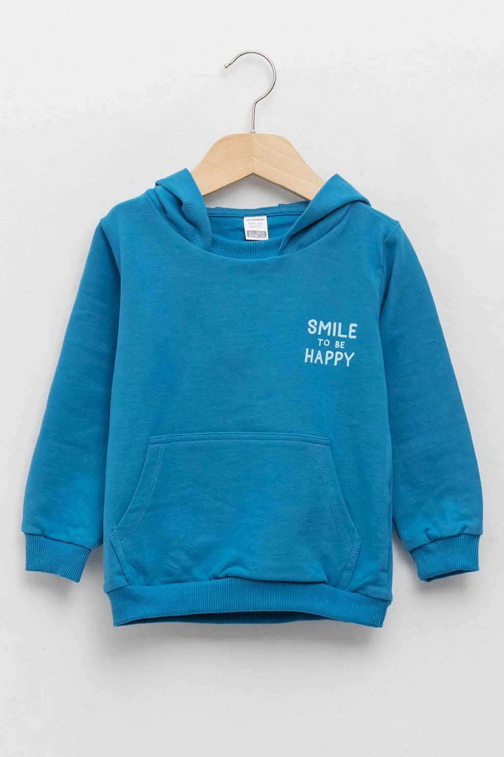 LC WAIKIKI, Hanorac cu buzunar kangaroo, Albastru