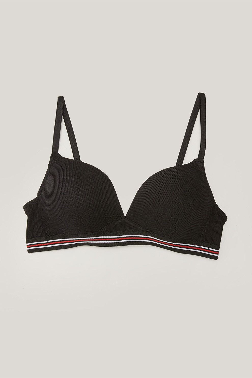 LC WAIKIKI, Sutien cu aspect striat, Negru