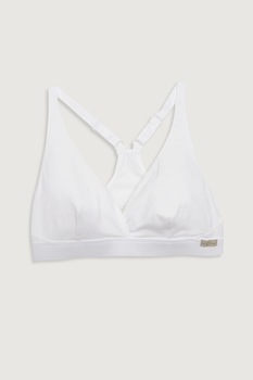 LC WAIKIKI, Sutien racerback cu cupe triunghiulare, Alb LC WAIKIKI, Sutien racerback cu cupe triunghiulare, Alb