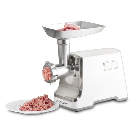Masina de tocat carne electrica, 1500W, 4 accesorii pentru tocat, Beper, 90.440