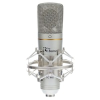 Microfon condensator pentru studio cu interfata USB - t.bone SC 440 USB