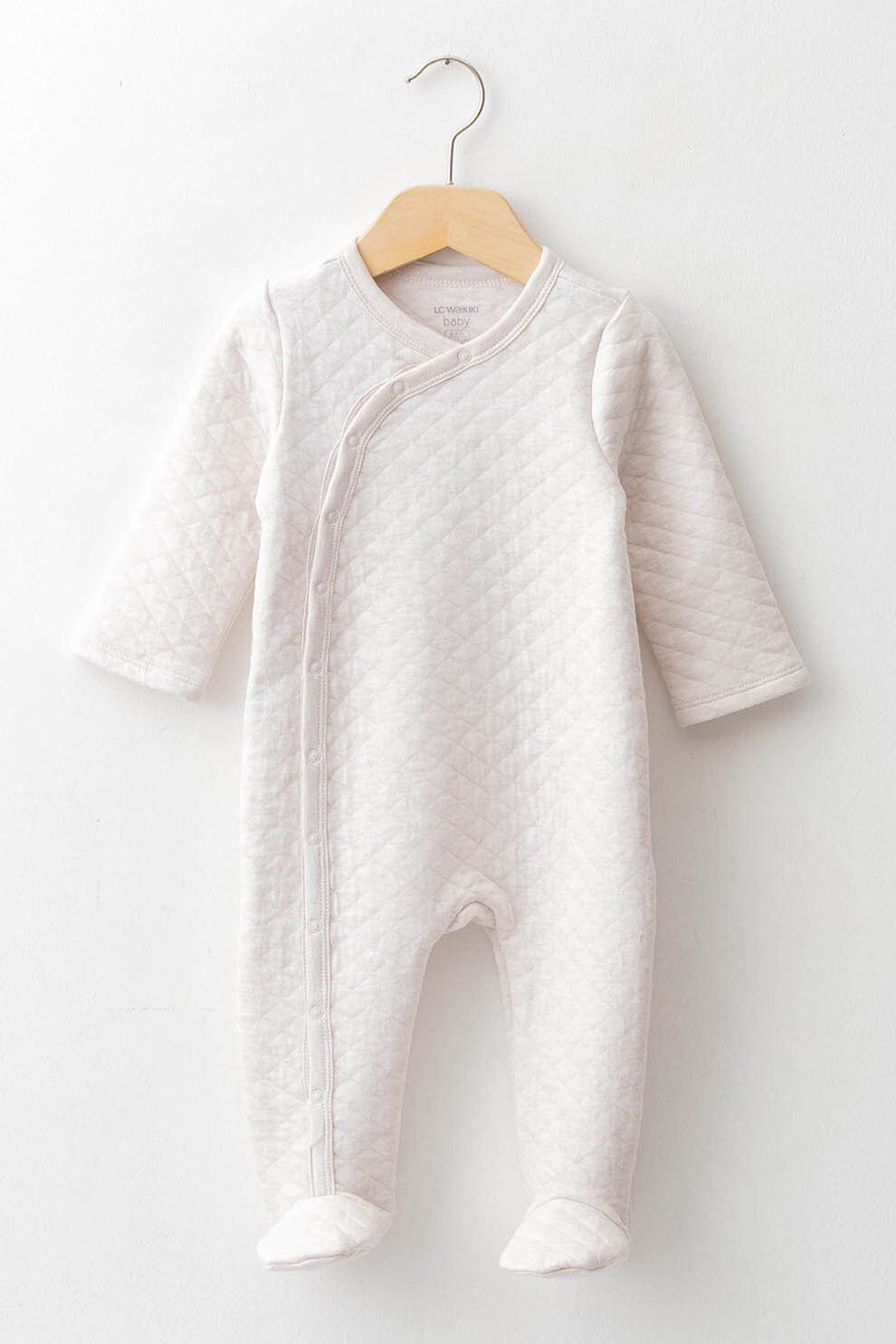 LC WAIKIKI, Salopeta lunga cu aspect matlasat, Alb