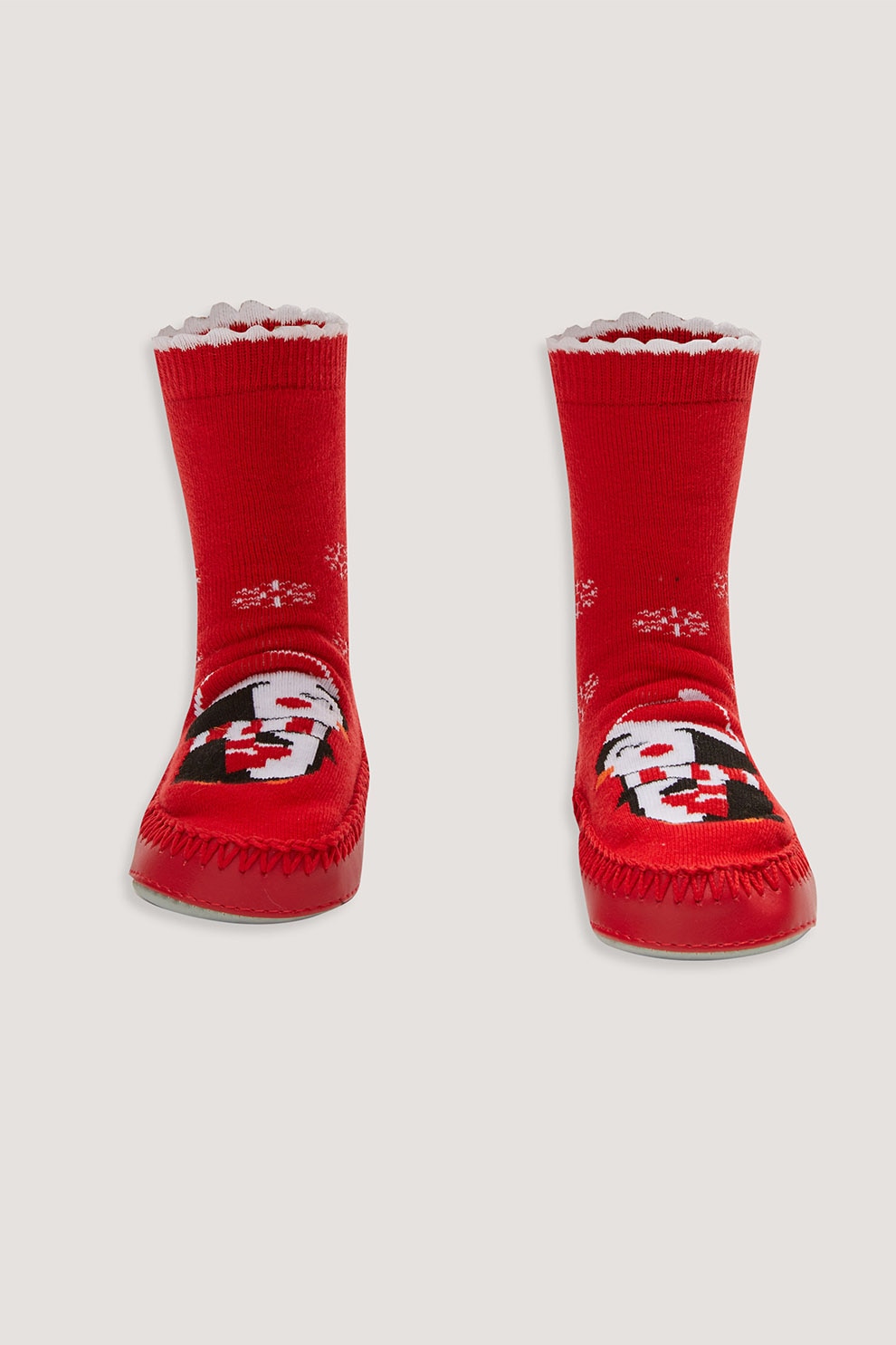 LC WAIKIKI, Sosete din amestec de bumbac cu imprimeu grafic, Rosu