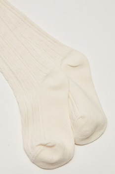 LC WAIKIKI, Set de dresuri cu aspect texturat - 2 perechi, Crem, 128 CM LC WAIKIKI, Set de dresuri cu aspect texturat - 2 perechi, Crem, 128 CM