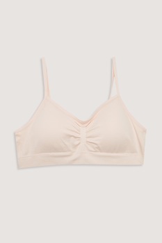 LC WAIKIKI, Bustiera cu fronseuri, Roz pal LC WAIKIKI, Bustiera cu fronseuri, Roz pal