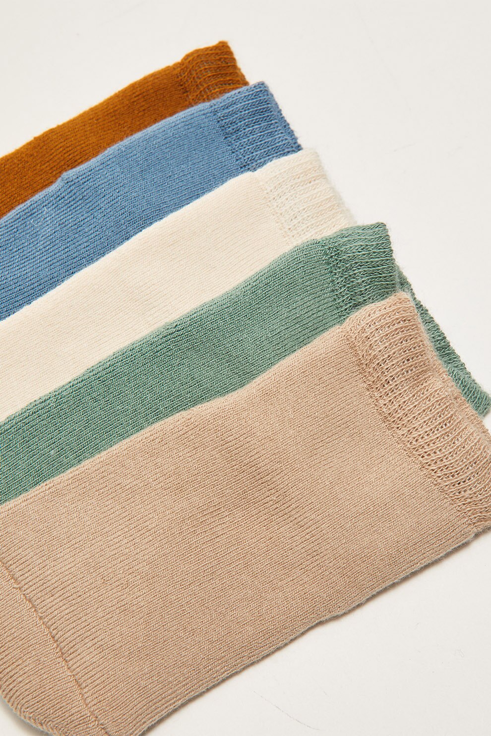 LC WAIKIKI, Set de sosete cu talpa aderenta - 5 perechi, Multicolora