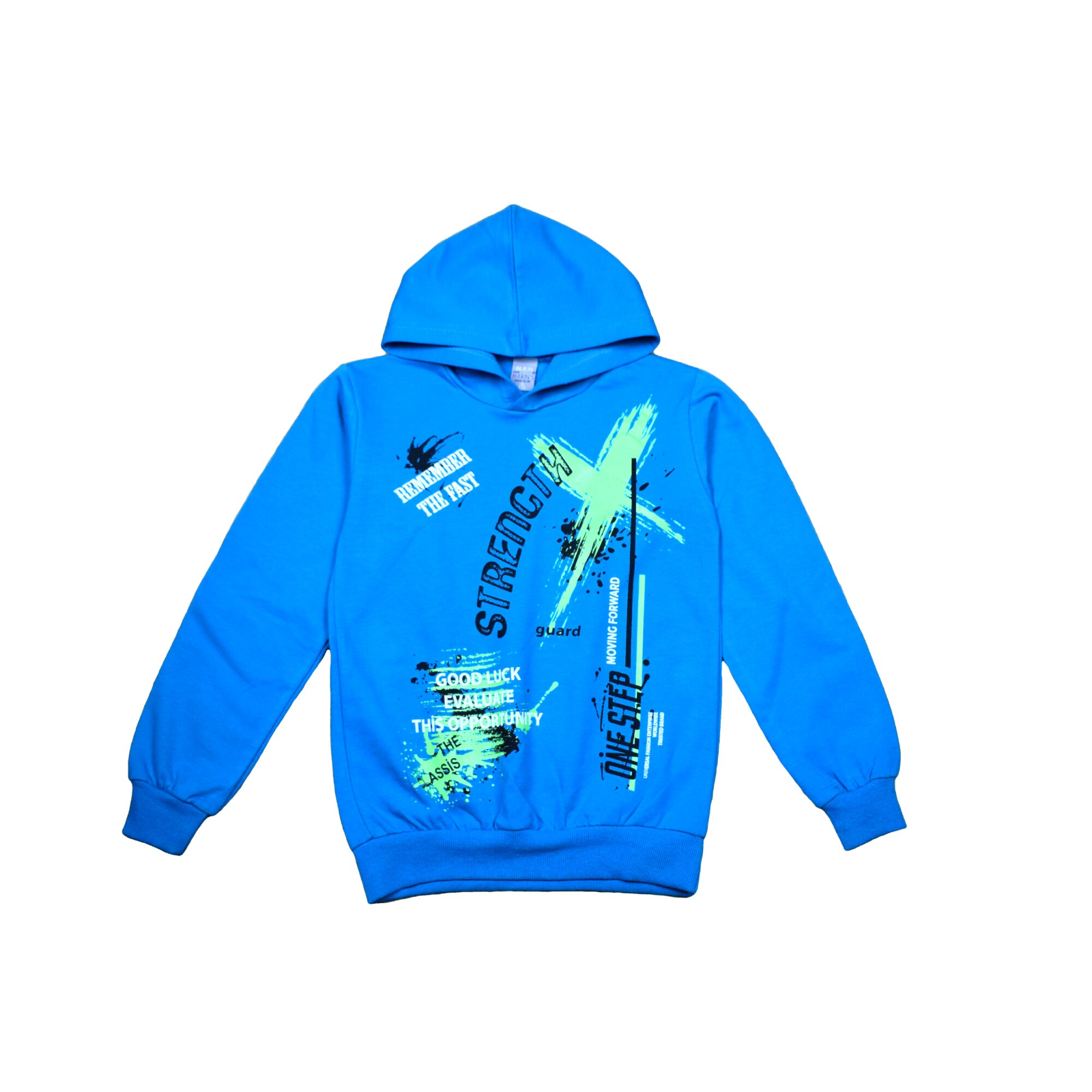 Hanorac baieti, DecoSport, turcoaz