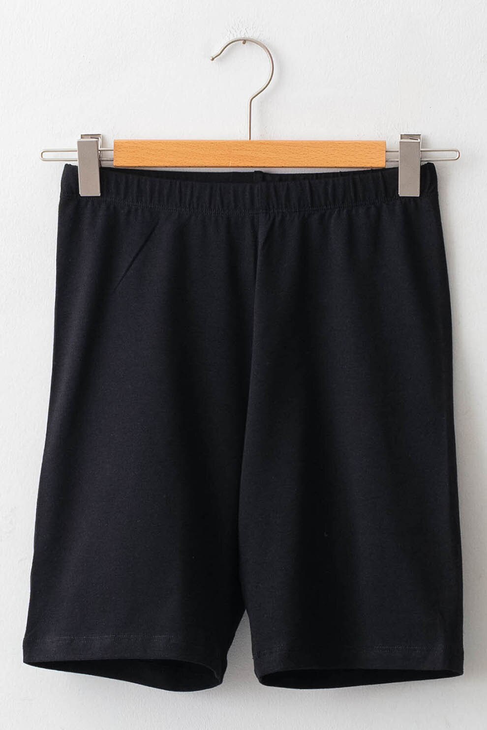 LC WAIKIKI, Colanti scurti cu talie elastica, Negru