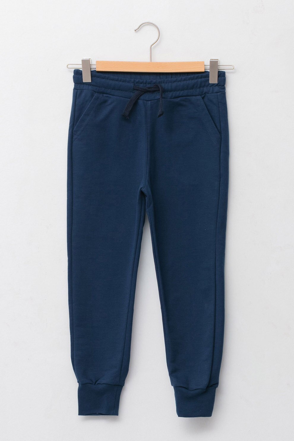 LC WAIKIKI, Pantaloni sport cu snur de ajustare in talie, Bleumarin