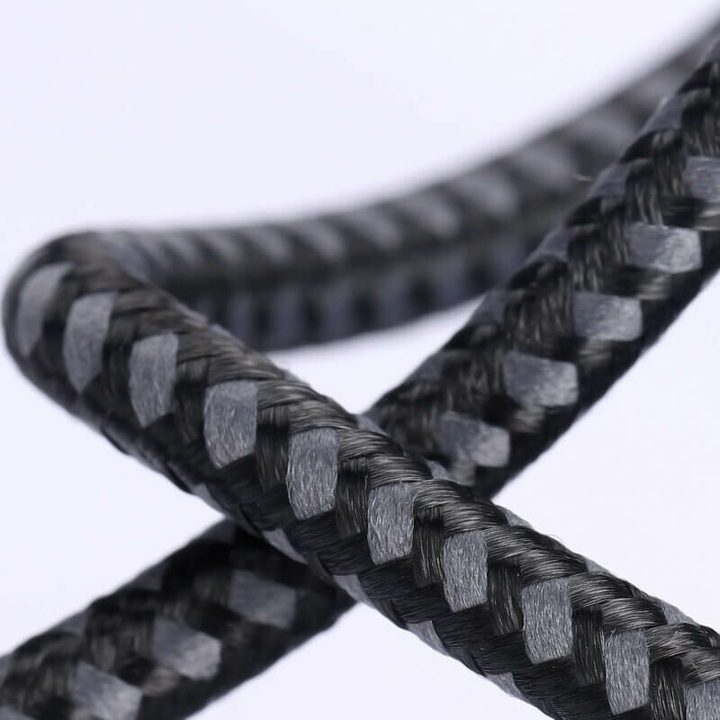 Кабел за данни TopK AN15, USB към USB Type-C, 60W, черен - 2 м