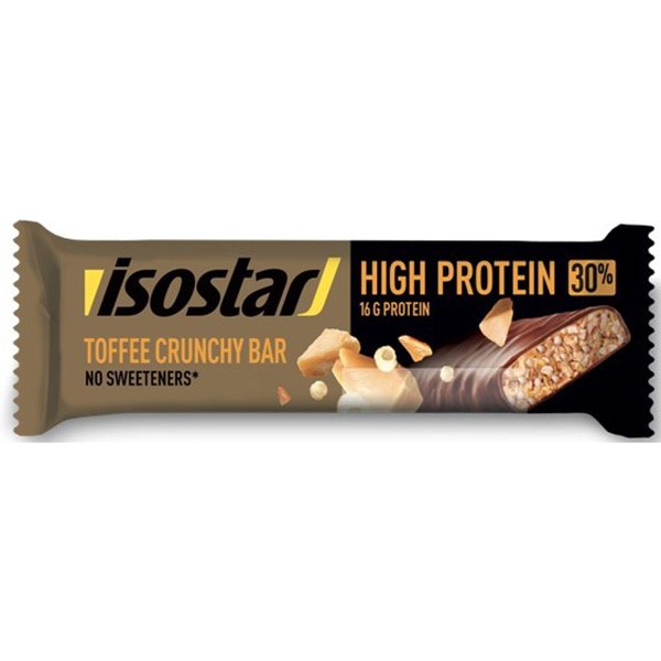 Baton Energizant Isostar High Protein, Caramel Crocant, 55 G - EMAG.ro