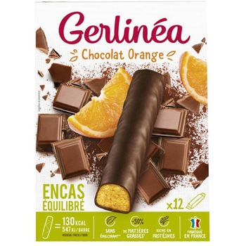 Batoane energizante Gerlinea, Portocale, 12 bucati x 31 g Batoane energizante Gerlinea, Portocale, 12 bucati x 31 g