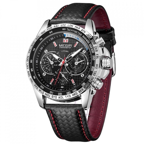 Ceas de mana barbatesc, Megir, Sport, Quartz Q9576-V1