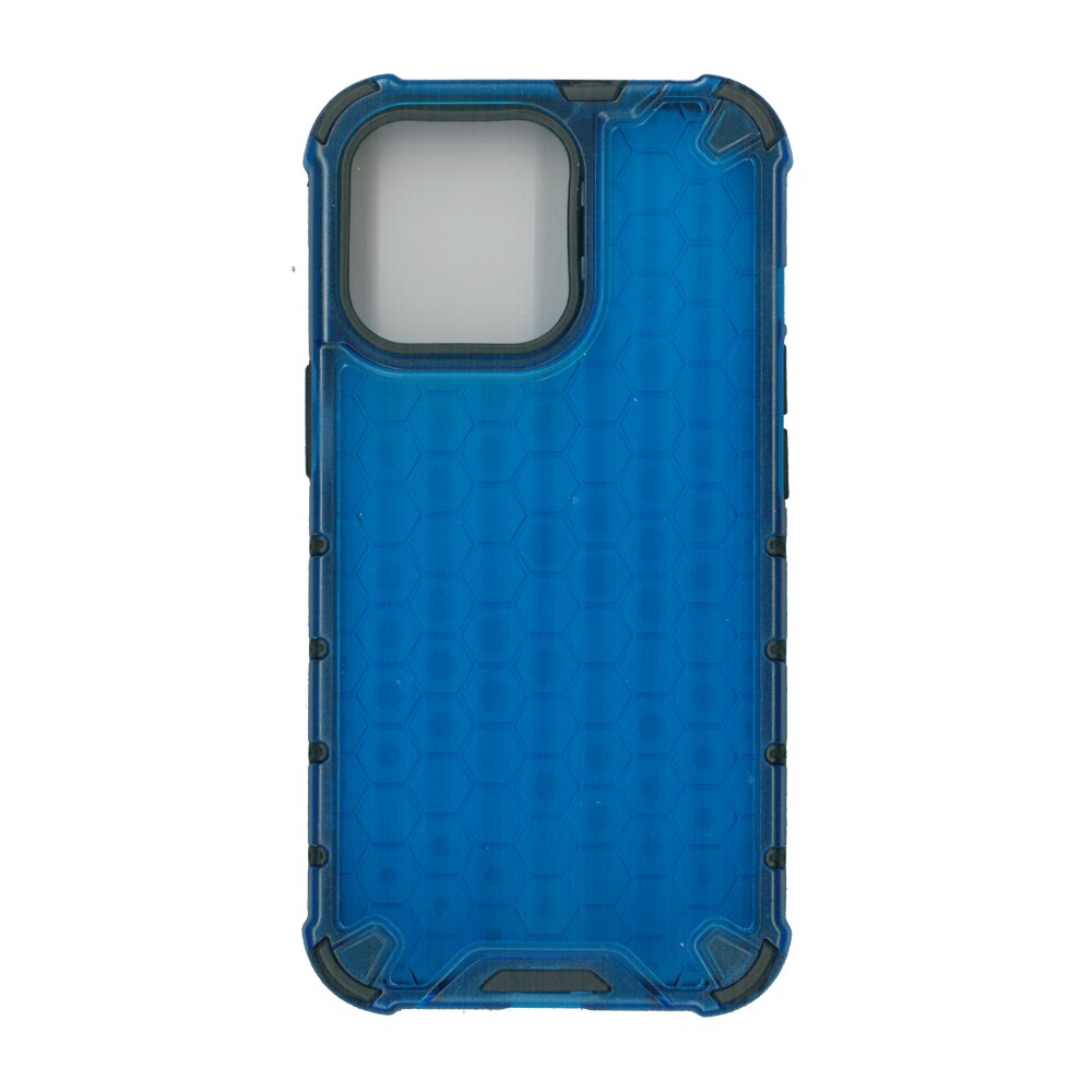 Husa protectie spate anti-shock Hexa, pentru iPhone 13 Pro, albastru