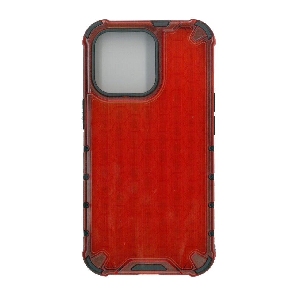Husa protectie spate anti-shock Hexa, pentru iPhone 13 Pro, rosu