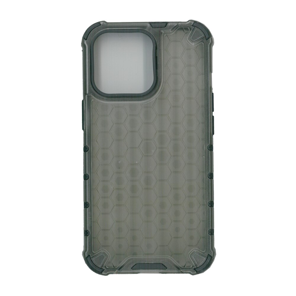 Husa protectie spate anti-shock Hexa, pentru iPhone 13 Pro Max, negru