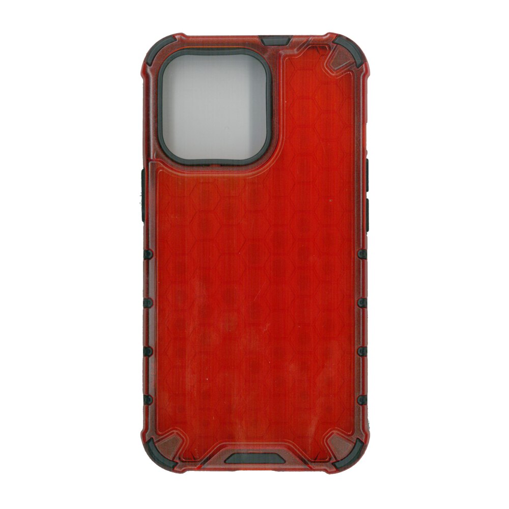 Husa protectie spate anti-shock Hexa, pentru iPhone 13 Pro Max, rosu