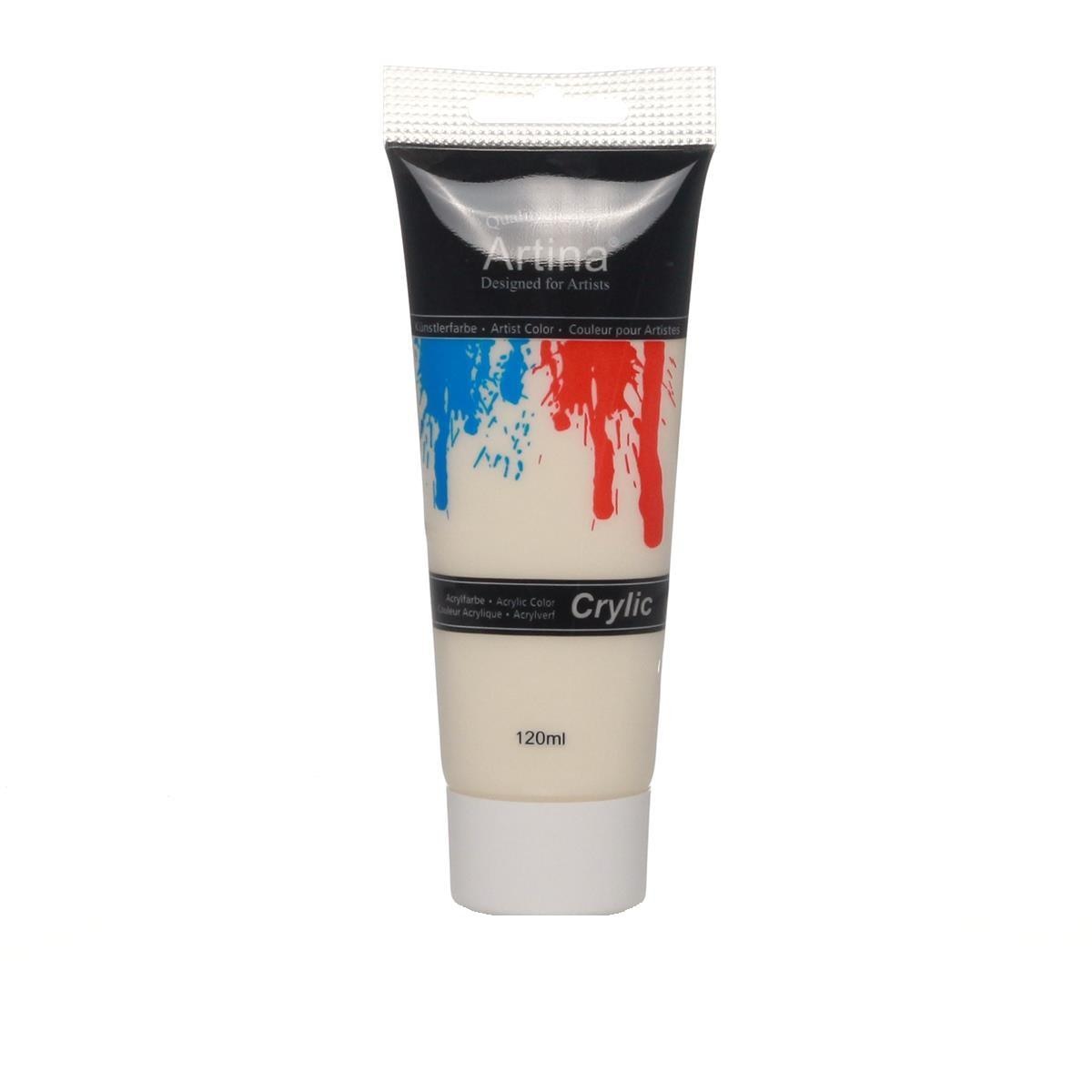 Vopsea acrilica Artina, Crylic, 120ml, Creme