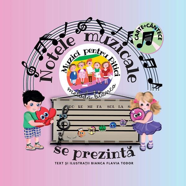 Muzici pentru pitici in Metoda Bianco. Notele muzicale se prezinta - Bianca Flavia Todor