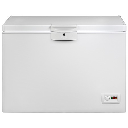 Lada frigorifica Beko HM130520, 298 l, Clasa A+, H 86, Alba