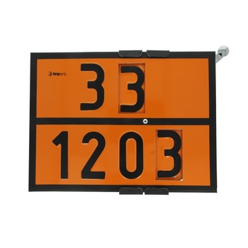 Tablita placa avertizare marcaj ADR 30/1203, Cargoparts 30x40 cm Tablita placa avertizare marcaj ADR 30/1203, Cargoparts 30x40 cm