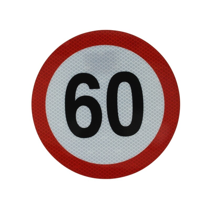 Autocolant reflectorizant 60km/h Ø 20 cm, Cargoparts